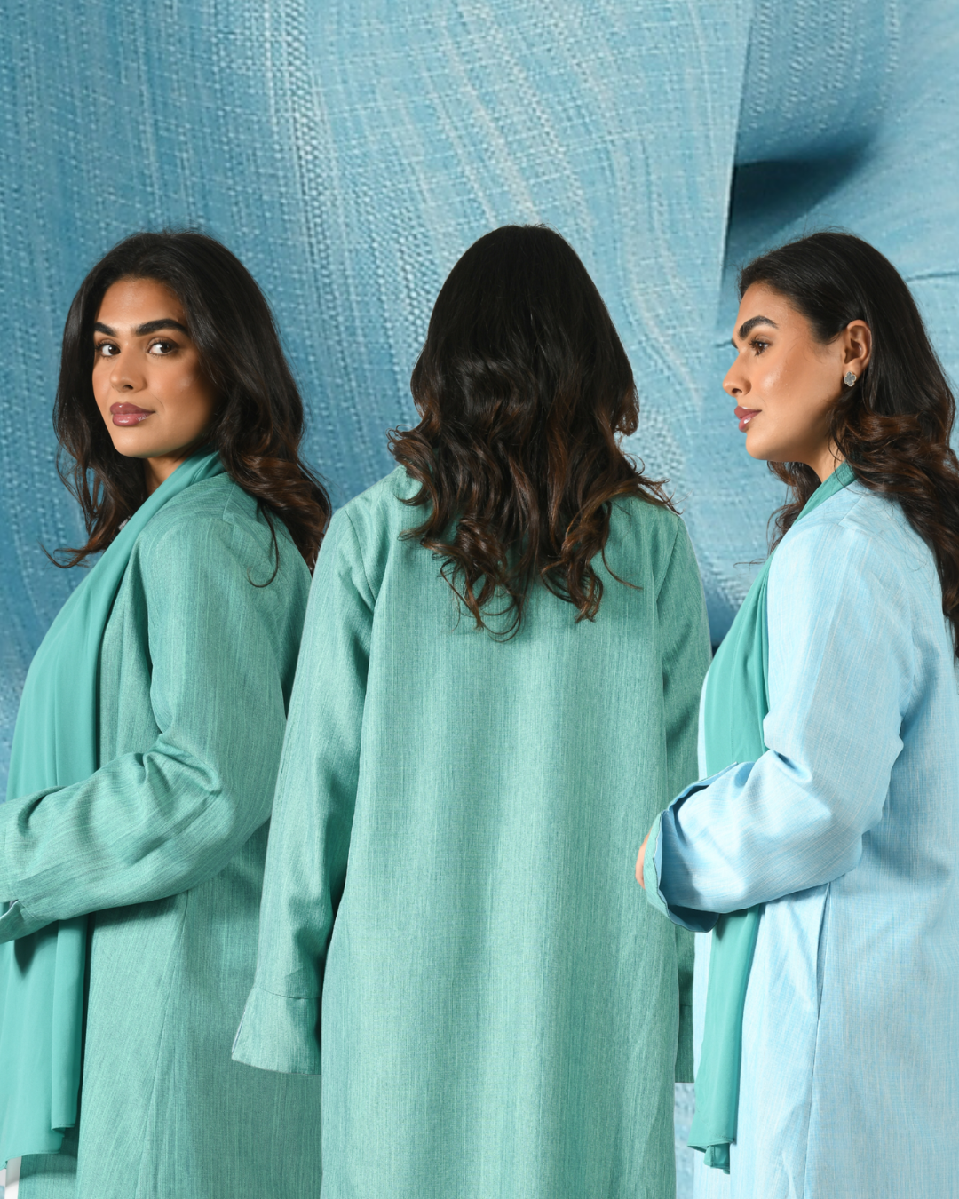 Cloud Reversible Abaya