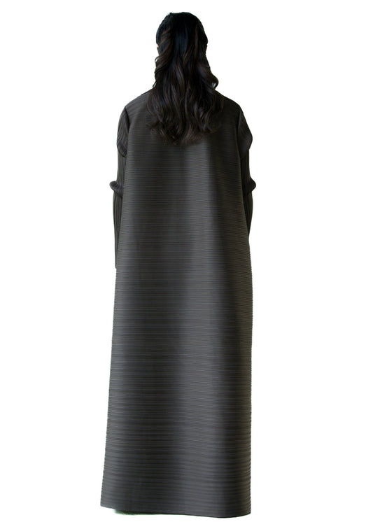 Brown maxi kimono robe